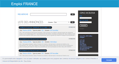 Desktop Screenshot of emploi-france.net